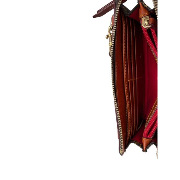 Dooney & Bourke Gretta Janine Crossbody Bag SOLD OUT Brown Coated Old Money - Picture 8 of 16